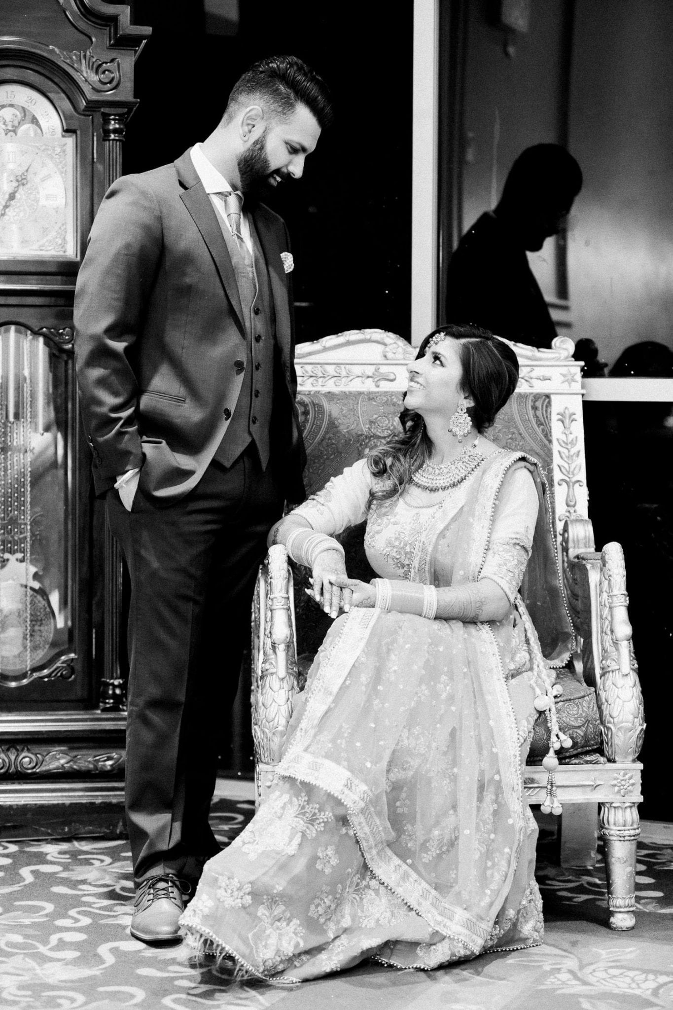 Chura and jaggo in Crown Palace Banquet Hall | Vancouver Indian wedding photographer