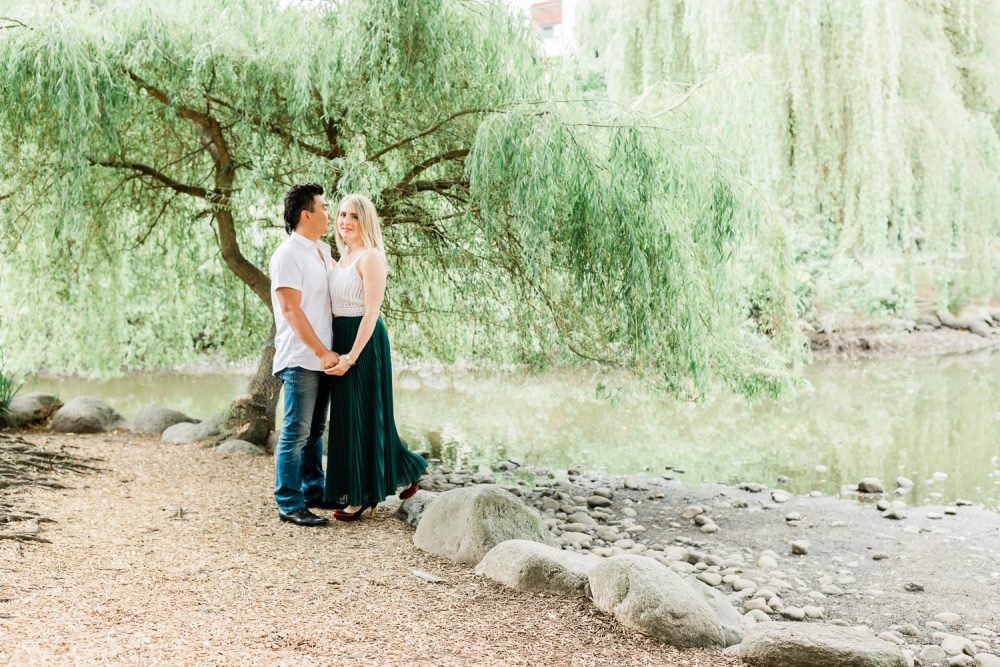 Classic Granville Island engagement photo | Vancouver wedding photographer
