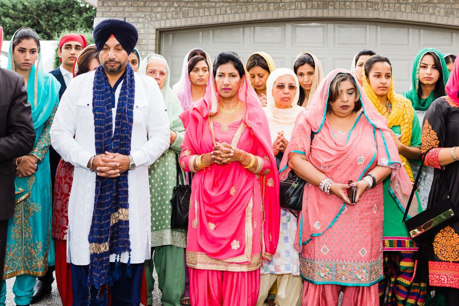 Milni ceremony, Indian and Norwegian wedding | Vancouver Indian wedding photographer