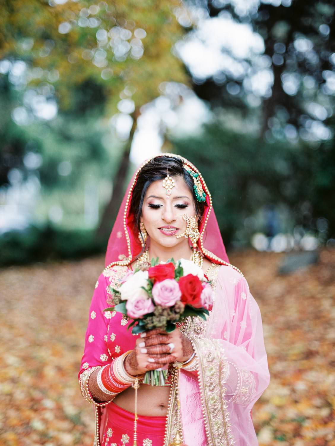 Indian bride | Vancouver Indian wedding photographer